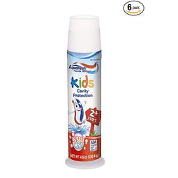 新低！Aquafresh 家護 Kids Toothpaste 兒童立式含氟牙膏6支裝海淘指南